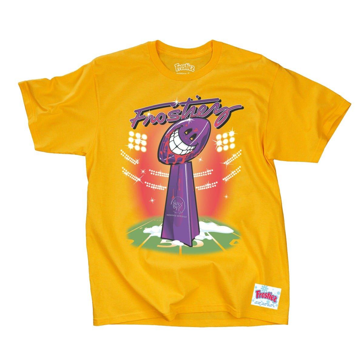 Frostiez Men's Lombardi Tee Shirt - Gold